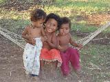 Three Kids on a Swing